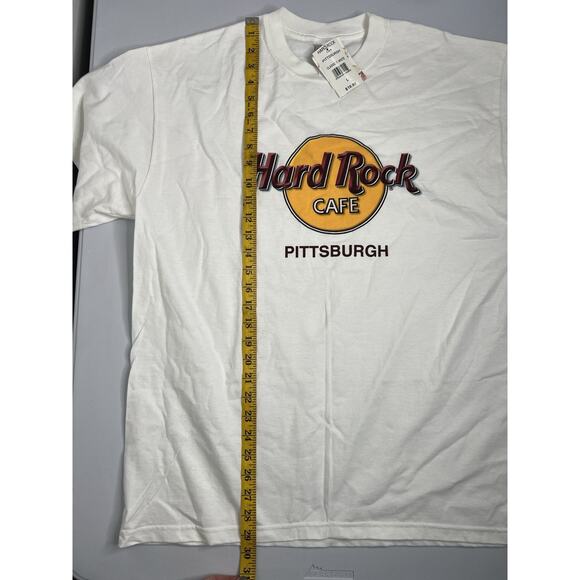 Vintage NWT Hard Rock Cafe Pittsburgh Classic Crewneck T-Shirt Size Large - Picture 7 of 8